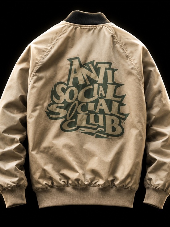 Anti Social Social Club Other - Anti Social Social Club Bomber Jacket - Size XL - NWT